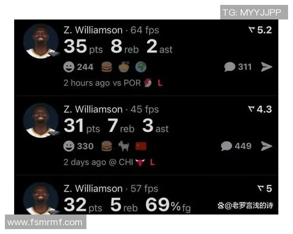 锡安重返巅峰状态连续三场比赛得分超过30分自2021年以来首次实现 锡安重返巅峰状态连续三场比赛得分超过30分自2021年以来首次实现